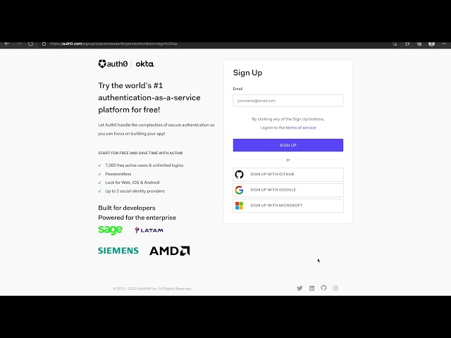 Auth0 tutorial  - part1 register Auth0 and introduce dashboard