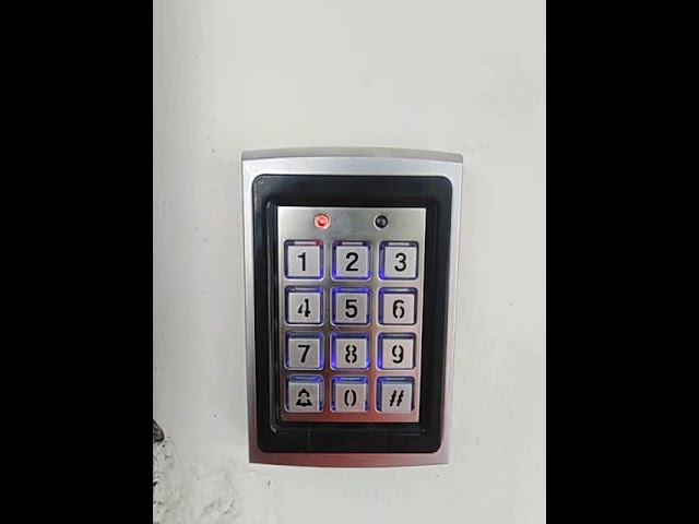 Parte 2 Configuración de control de acceso magnético 7612