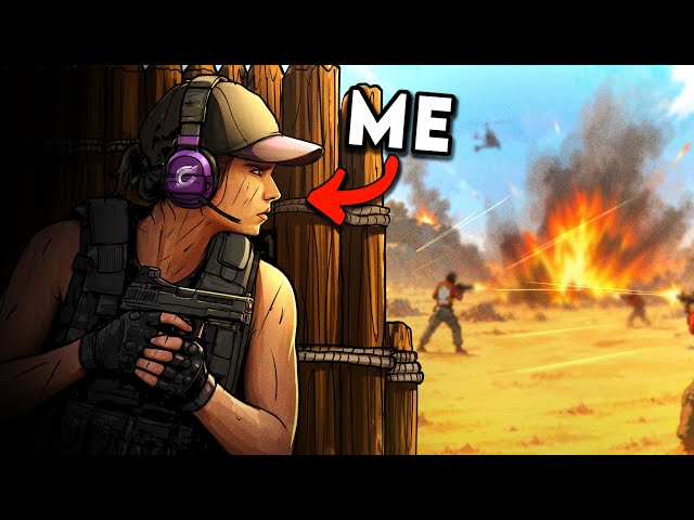 I Survived Rust SOLO vs 1000 Players...