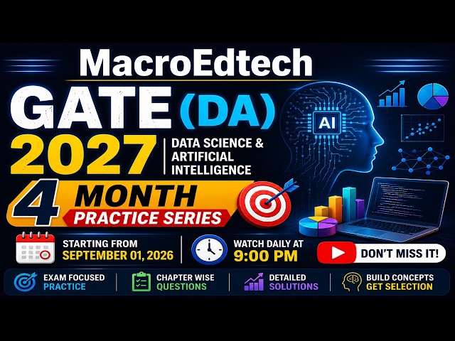 Day 01_GATE (DA) 2027 Syllabus | MacroEdtech