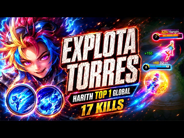 DESTROYS ENEMIES AND TOWERS WITH THE NEW STARLIGHT SKIN! HARITH TOP 1 GLOBAL 83.2% WINRATE! | MLBB