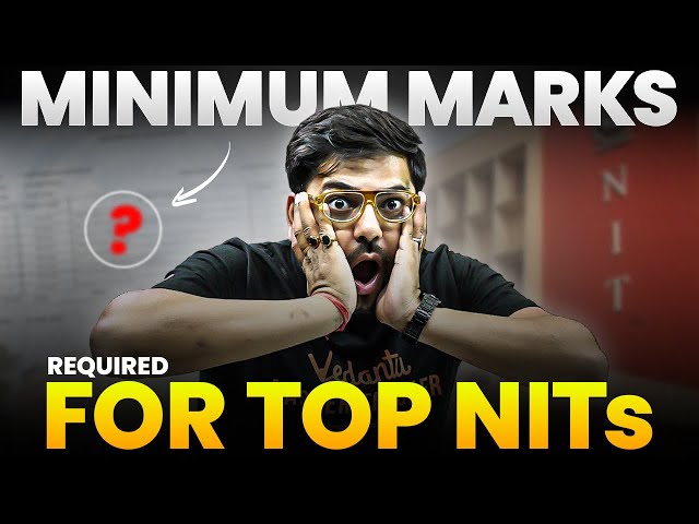 Minimum Marks Required for Top NITs 🤔| JEE MAIN 2026 | Cut off for NITs | Harsh Sir