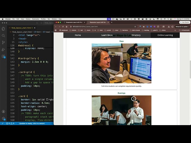 Responsive Layout with Flexbox and CSS Grid