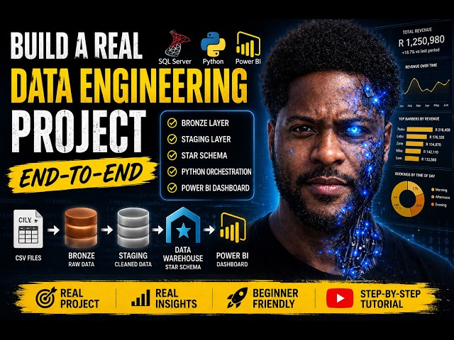 Beginner Data Engineering Project | SQL, Python & Power BI End-to-End