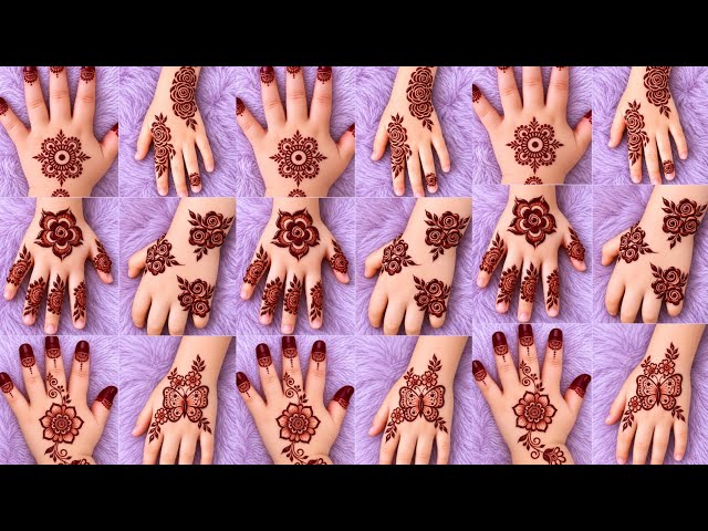 Kids Mehndi Design 2026 | Simple Mehndi Design for Girls | Easy Eid Mehndi design for babies | me...