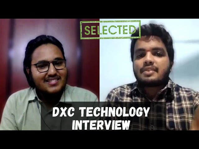 DXC Technology interview experiece | DXC technology interview questions| DXC technology written test