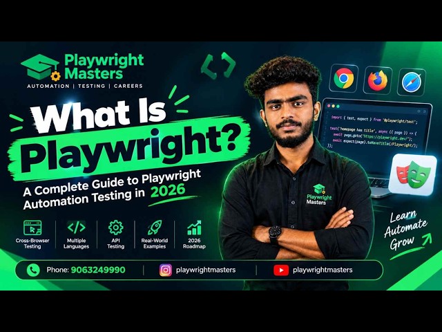 What Is Playwright? Complete Playwright Tutorial for Beginners 2026