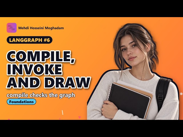 LangGraph #6: Compile, invoke and draw – LangGraph Run Your Graph #langgraph #python