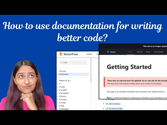 How to use documentation for writing better code???