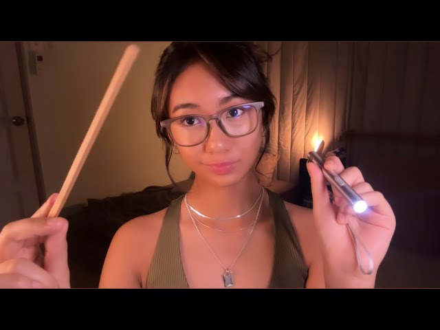 ASMR ~ Testing Your Cranial Nerves 💕