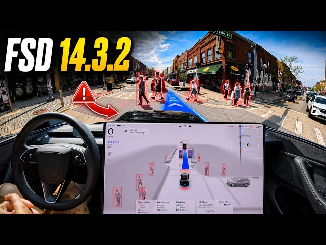 Tesla FSD Update 14.3.2 Shows Impressive Intelligence
