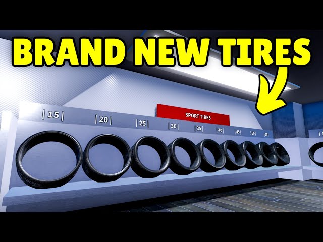 NEW ROBLOX FIX IT UP UPDATE (NEW TIRES, CARS, BUG FIXES, & MORE!)