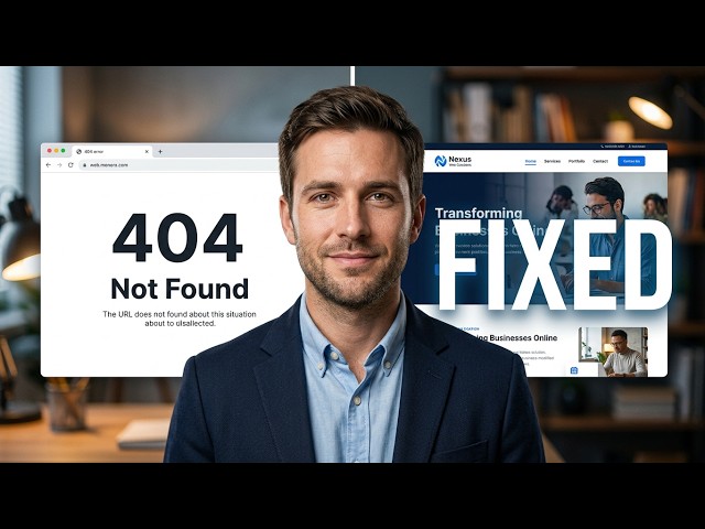 Why Your Website Shows 404 "Not Found" (And How to Fix It)