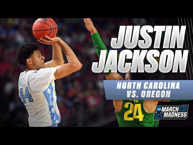 North Carolina vs. Oregon: Justin Jackson scores 22 points