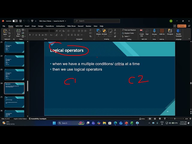 Excel VBA Data Types & Operators with Practical Examples | Hindi