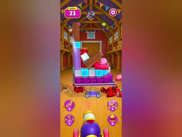 Stack smash block 3D puzzle level 349 hard level solution for gameplay 
