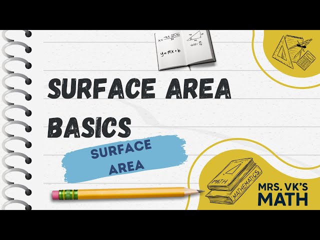 Surface Area Made Easy! 📦 Finding the Surface Area of 3D Shapes