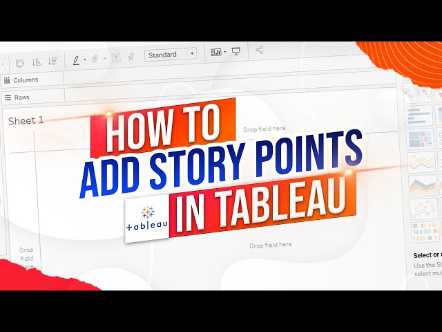 How to Create a Story and Add Story Points in Tableau