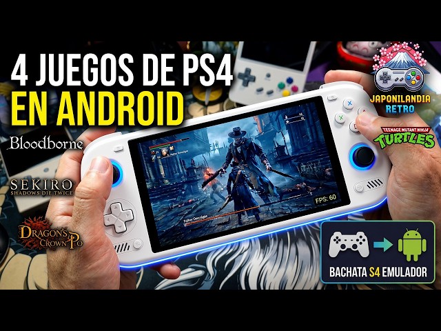 Pruebo 4 juegos de PS4 en la Odin 3 😲 La emulación de PS4 llega a Android con BACHATA S4 🚀 ¡BRUTAL!