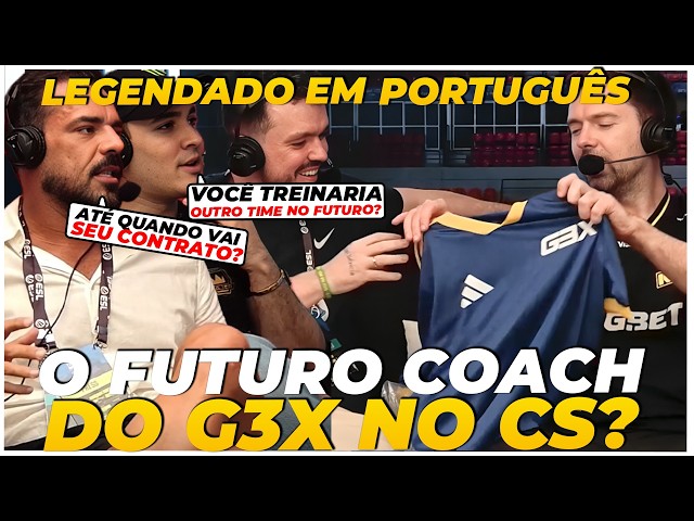 B1AD3 AS COACH FOR G3X IN CS? GAULES, BT AND TACO INTERVIEWING B1AD3 - (SUBTITLED IN PORTUGUESE)