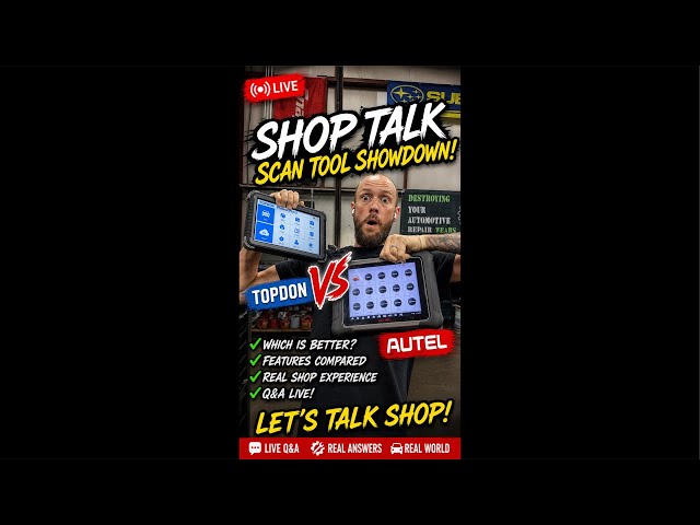 Autel vs TOPDON Scan Tools — Which One Is Better? LIVE Real-World Testing