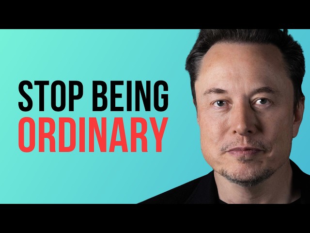 Elon Musk - 13 Principles For Work (Choose To Be Extraordinary)