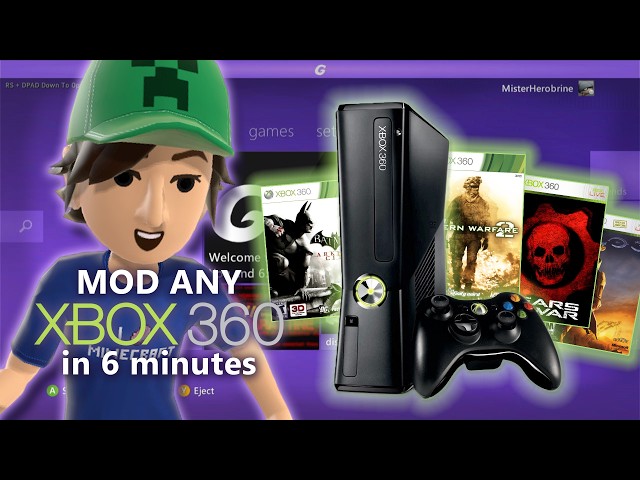 Xbox 360 Modding Has Gotten Ridiculously Easy