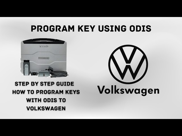 PROGRAM KEY USING ODIS-VOLKSWAGEN (any Audi Seat, Skoda, Volkswagen same procedure) KEY PROGRAMMING 