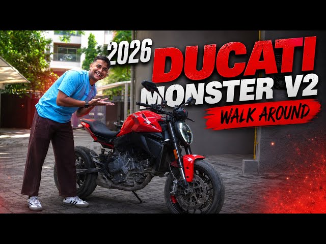 DUCATI MONSTER V2 2026 | WALKAROUND