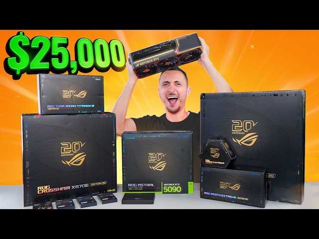 Building the Most Overkill ROG Gaming PC in Existence
