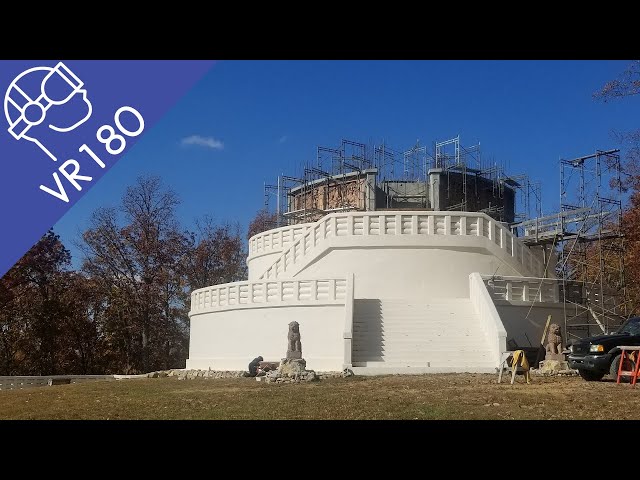 VR180 Great Smoky Mountains Peace Pagoda 2022 Progress