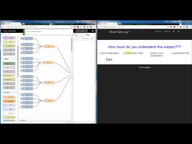 Websockets Demo with UserSpice - No Refresh Required PHP!