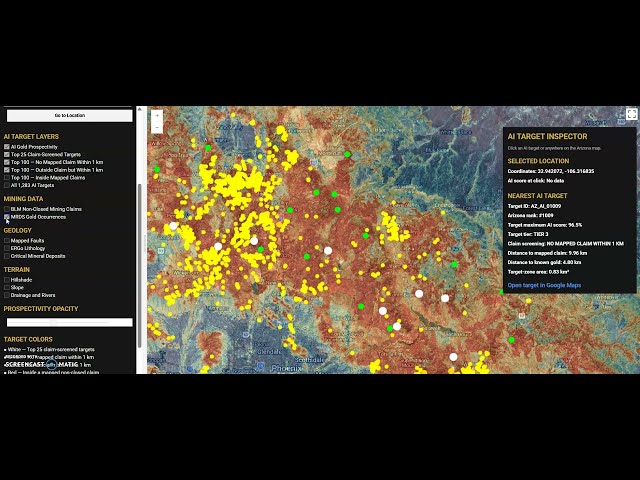 Aurum Meum AI V3 - Neural Network Prospecting