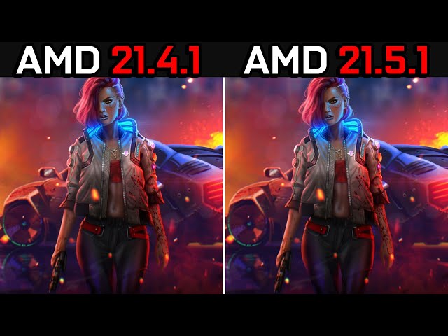 AMD Driver (21.4.1 vs 21.5.1) Test in 5 Games RX 470