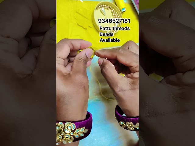 #granddesign #tutorial #beginners #sareetassels #usingbeads #kuchulu #telugu #howtomake #veryeasy
