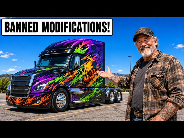 12 “Banned” Truck Modifications That Carry $25,000 Fines — But Old-School Drivers Swear By Them