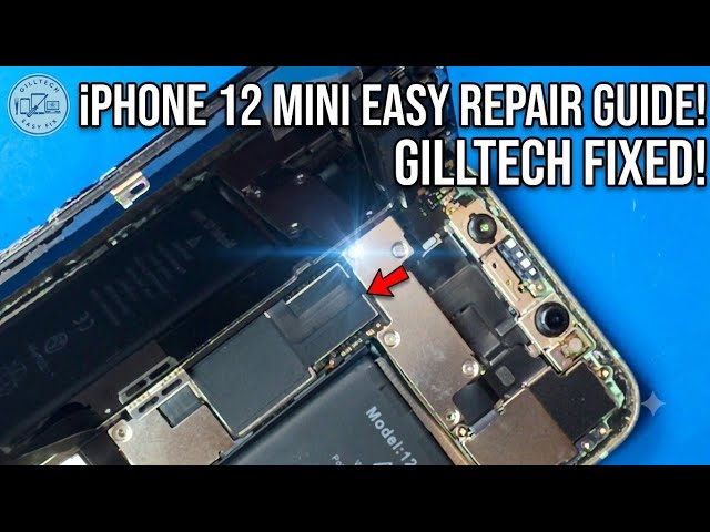 iPhone 12 Mini Easy Repair Guide! Step-by-Step | Gilltech Easy Fix