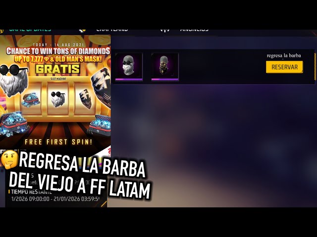 REGRESA el EVENTO DE LA BARBA y BUFANDAS a FF LATAM 😳 *evento elige tu bufanda gratis*