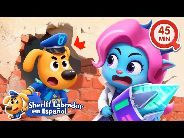Mysterious Vibration 🤖 Cartoons 🔍Sheriff Labrador in Spanish