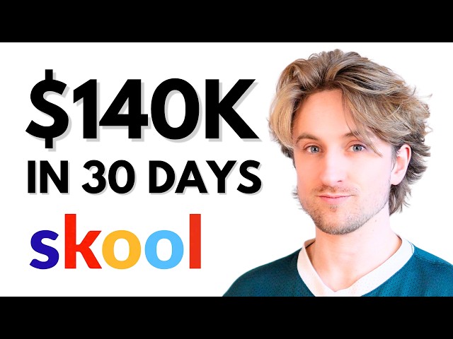 How I Run a $100K/mo Skool community (COPY THIS)