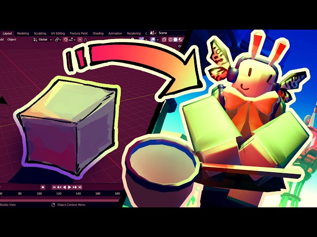 How to make your Phighting OCs 3D in Blender!