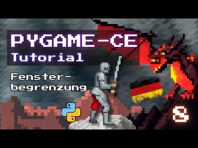 Pygame CE: Restrict movement to the screen edges | #8