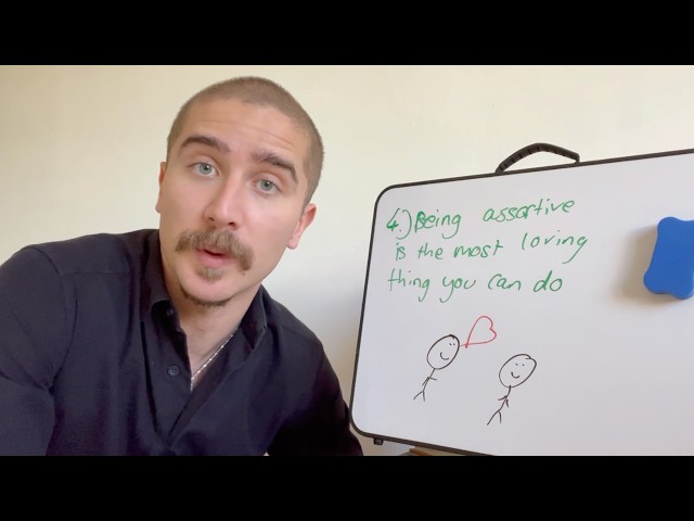 you lack assertiveness because no one's taught you this...