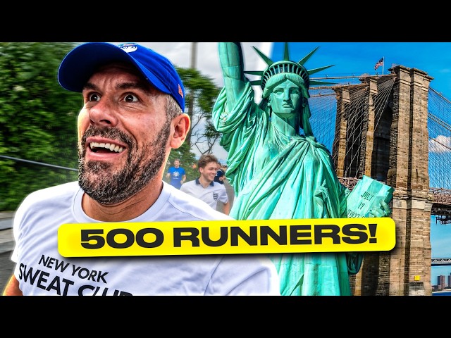 I was WINNING the New York parkrun!!!