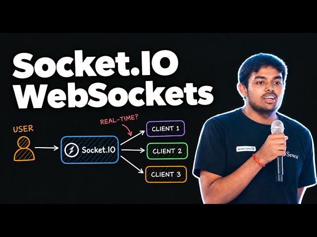 🔴Live: Socket.IO & WebSockets | Build Multi Chat application