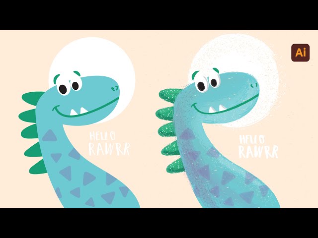 ARTISTIC PAINTING ART BRUSH TEXTURE (FREE) VECTOR - ADOBE ILLUSTRATOR - TUTORIAL💯