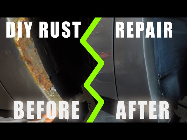 EASY And CHEAP DIY Rust Repair on Your Car (Without Using Any Special Tools)