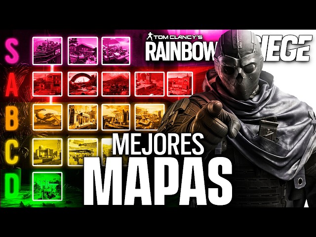 RAINBOW SIX SIEGE BEST MAPS TIER LIST