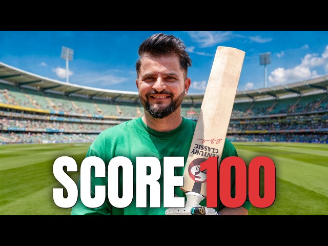 50 Balls to Score 100… (+1mph Every Ball) ft Suresh Raina