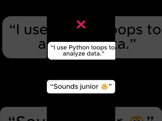 Python interview answer that stands out ✅